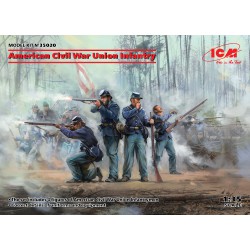 American Civil War Union Infantry  -  ICM (1/35)