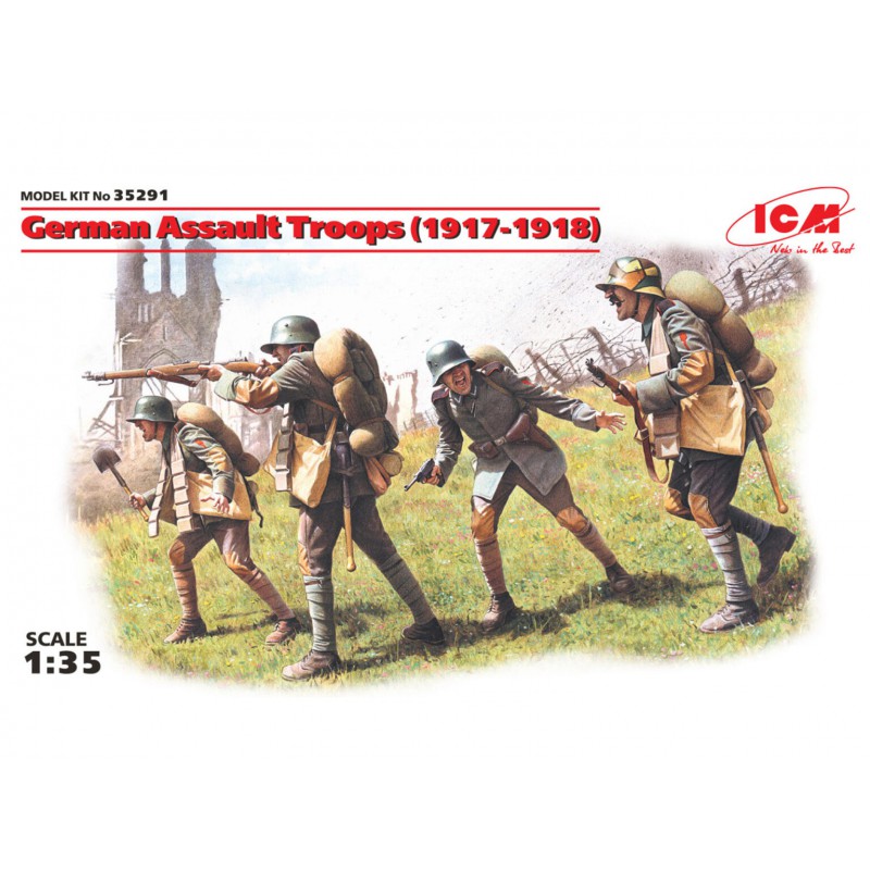 German Assault Troops 1917-1918  -  ICM (1/35)