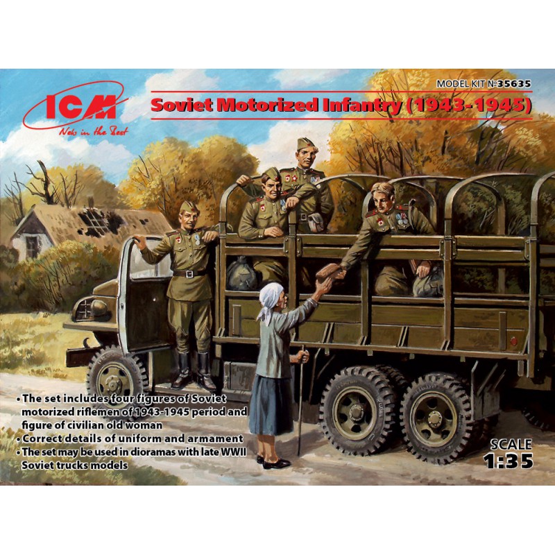 Soviet Motorised Infantry  -  ICM (1/35)