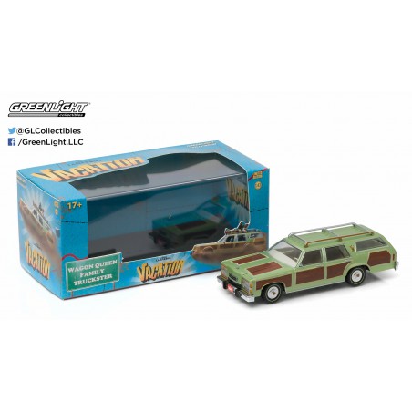 Wagon Queen Family Truckster (Ford Ltd Country Squire) "Vacation"  -  Greenlight (1/43)