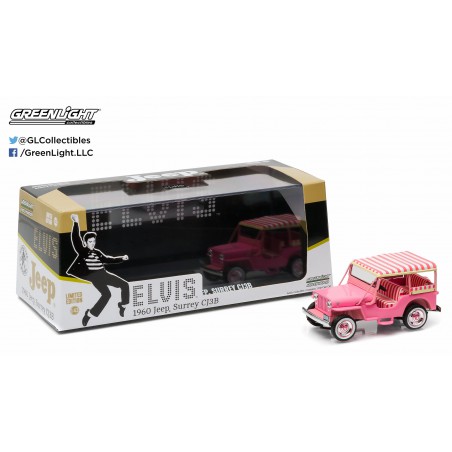 Jeep Surrey CJ3B 1960 "Elvis"  -  Greenlight (1/43)