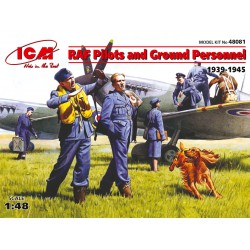 RAF Pilots & Ground Personnel (1939-1945)  -  ICM (1/48)