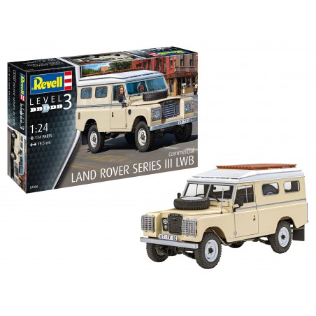Land Rover Series III LWB (Commercial)  -  Revell (1/24)