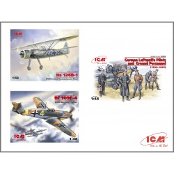 Luftwaffe Airfield WWII (3 Kits Set)  -  ICM (1/48)