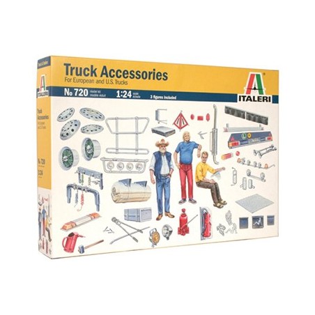 Truck Accessories "For European & U.S. Trucks"  -  Italeri (1/24)