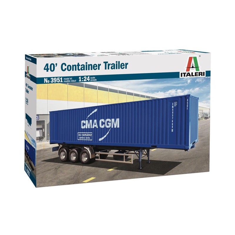 40' Container Trailer  -  Italeri (1/24)