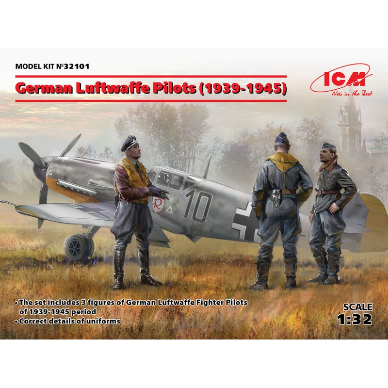 German Luftwaffe Pilots (1939-1945)  -  ICM (1/32)