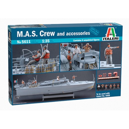 M.A.S. Crew & Accessories  -  Italeri (1/35)