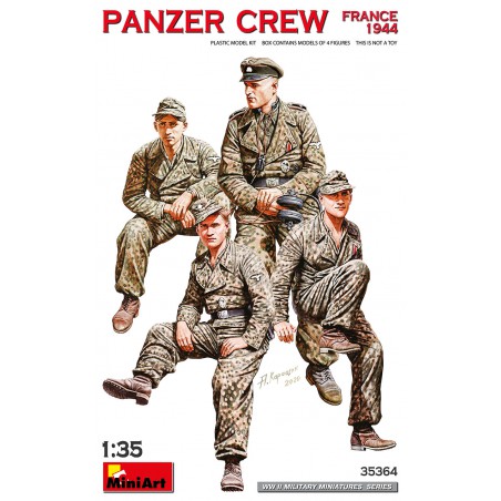 Panzer Crew France 1944  -  MiniArt (1/35)