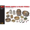 Wooden Barrels & Village Utensils  -  MiniArt (1/35)