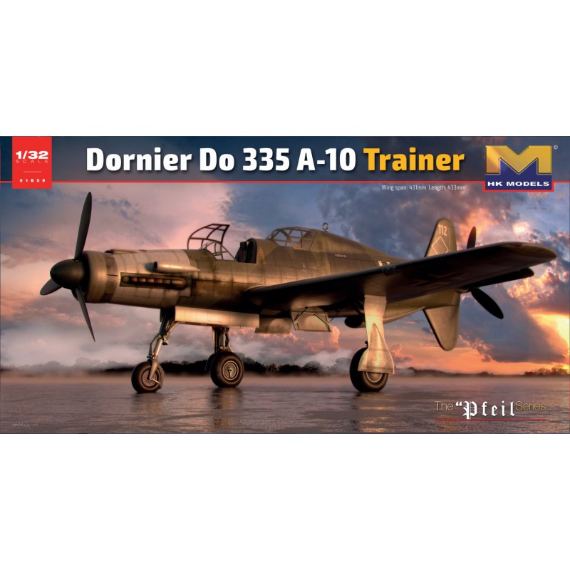 Dornier Do 335 A-10 Trainer  -  HK Models (1/32)