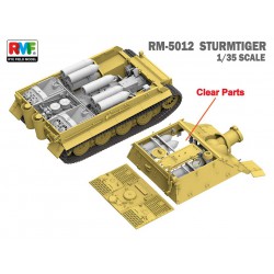 Sturmtiger Sturmmörser Tiger RM61 L/5,4 / 38 cm (With Full Interior)  -  RFM (1/35)