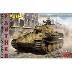 Sd.Kfz.171 Panther Ausf.F w/ Workable Track Links Kw.K 42 L/70 & Kw.K 42 L/100  -  RFM (1/35)