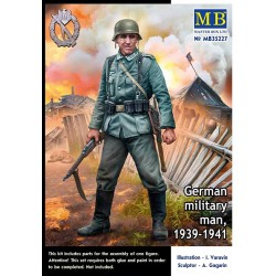 German Military Man 1939-1941  -  Master Box (1/35)