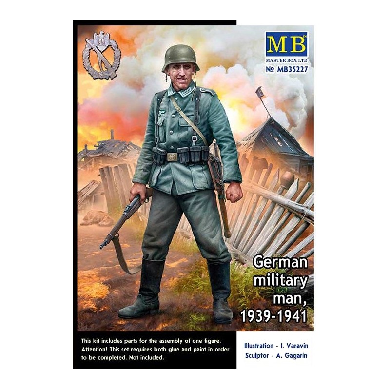 German Military Man 1939-1941  -  Master Box (1/35)