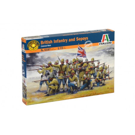 British Infantry & Sepoy (Colonial Wars)  -  Italeri (1/72)