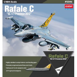 Dassault Rafale C "EC 1/7 Provence 2012"  -  Academy (1/48)