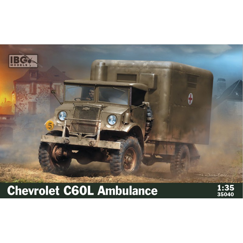 Chevrolet C60L Ambulance   -  IBG (1/35)