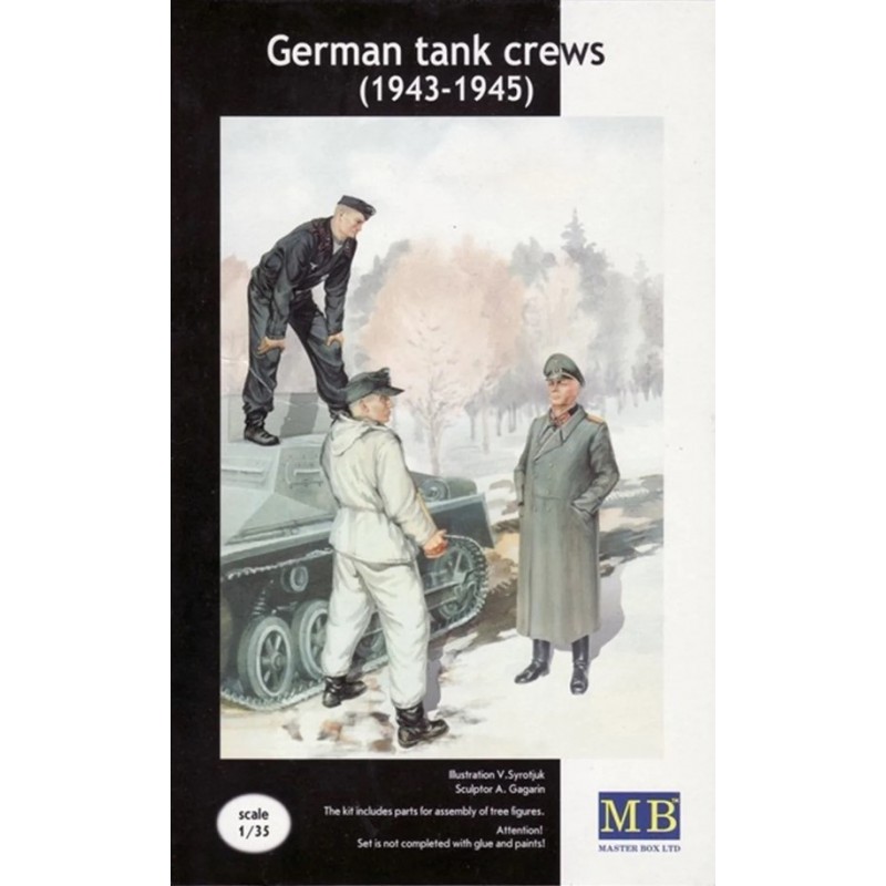 German Tank Crew (1943-1945)  -  Master Box (1/35)