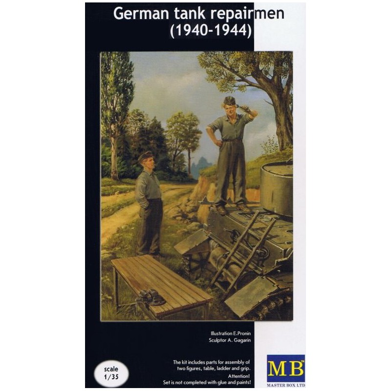 German Tank Repairmen (1940-1944)  -  Master Box (1/35)