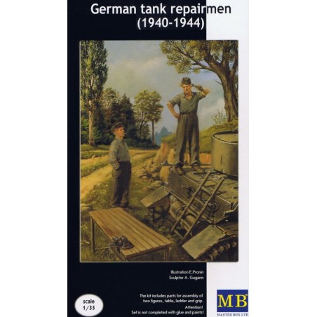 German Tank Repairmen (1940-1944)  -  Master Box (1/35)