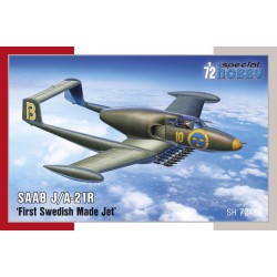 SAAB J/A-21R "First Swedish Made Jet"  -  Special Hobby (1/72)
