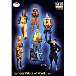 Famous Pilots of WWII Kit 1  -  Master Box (1/32)