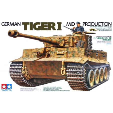 Pz.Kpfw.VI Ausf.E Tiger I Sd.Kfz.181 "Mid-Production  -  Tamiya (1/35)