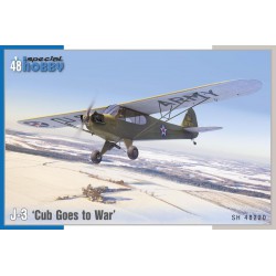 Piper J-3 "Cub Goes to War"  -  Special Hobby (1/48)