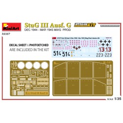 StuG III Ausf. G (Dec 1944 - Mar 1945) MIAG Prod.  "Interior Kit"  -  MiniArt (1/35)