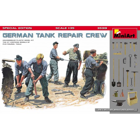 German Tank Repair Crew (Special Edition) - MiniArt (1/35)
