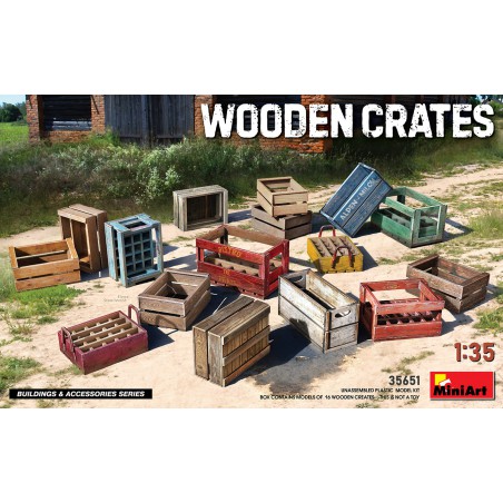 Wooden Crates  -  MiniArt (1/35)