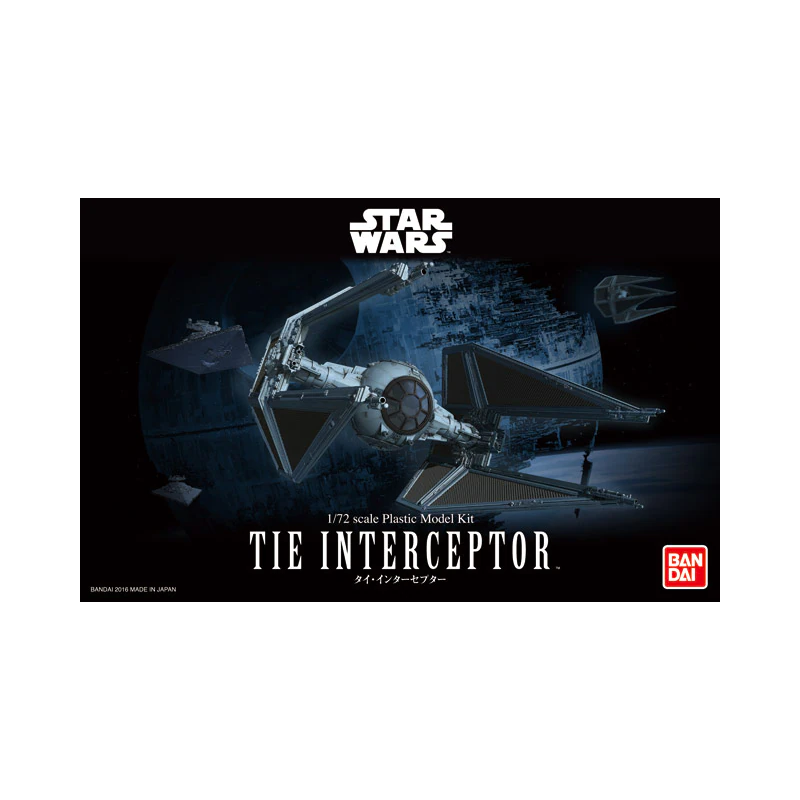 Star Wars TIE Interceptor  -  Bandai (1/72)