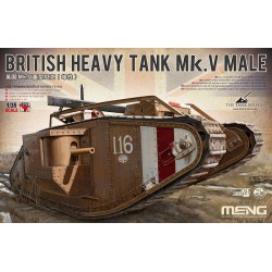 British Heavy Tank Mk.V Male (WWI)  -  Meng (1/35)