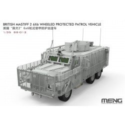 Cougar MRAP British Mastiff 2 6x6 Wheeled Protected Patrol Vehicle  -  Meng (1/35)