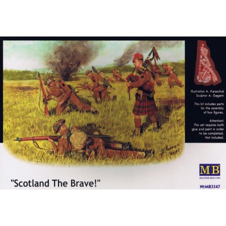 "Scotland The Brave"  -  Master Box (1/35)