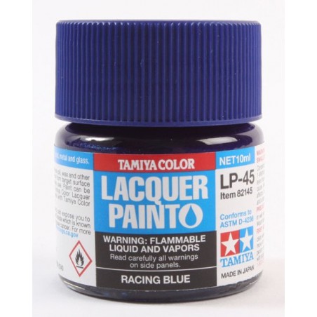 Tamiya Lacquer Paint 10ml  -  LP-45 Racing Blue