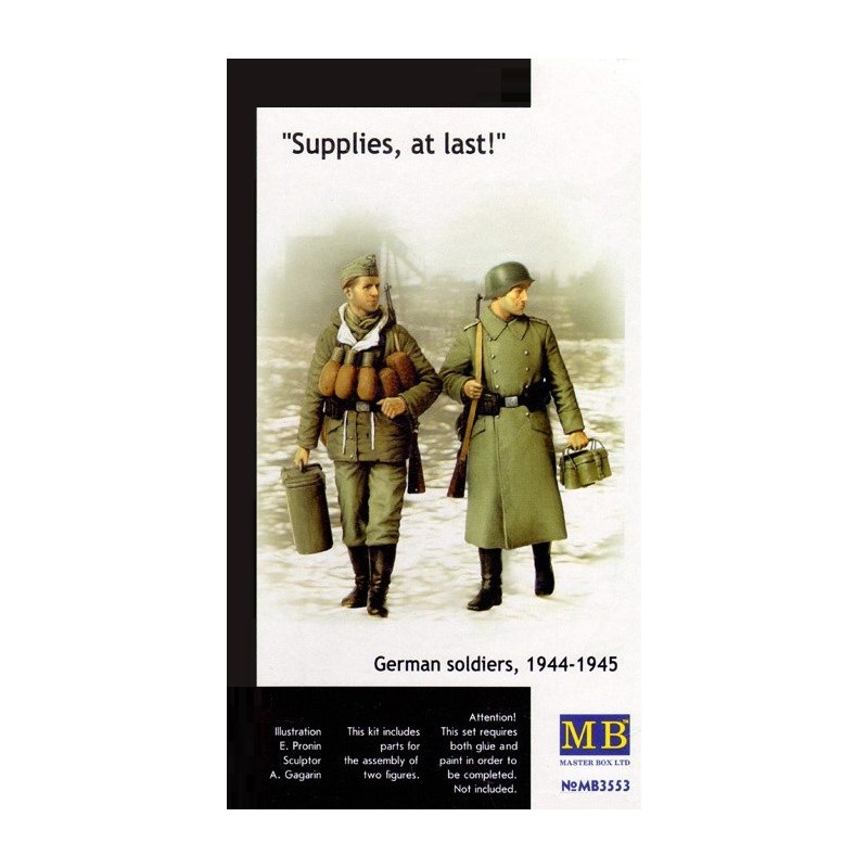 "Supplies at Last !" German Soldiers 1944-1945  -  Master Box (1/35)