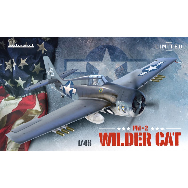 Grumman FM-2 Wilder Cat  (Limited Edition)  -  Eduard (1/48)