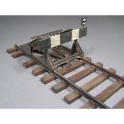 Railway Track with Dead End (European Gauge)  -  MiniArt (1/35)