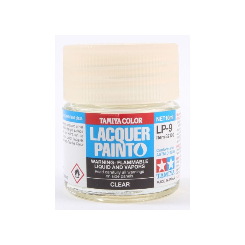 Tamiya Lacquer Paint 10ml  -  LP-9 Clear