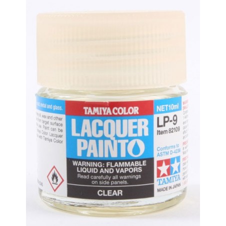 Tamiya Lacquer Paint 10ml  -  LP-9 Clear