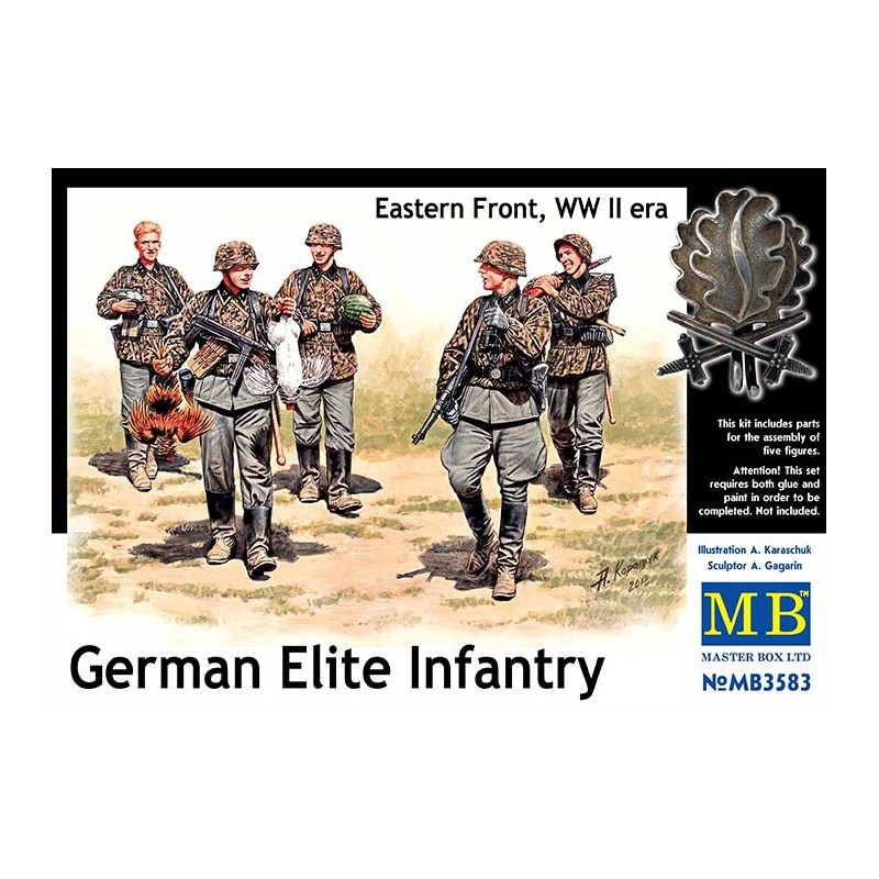 German Elite Infantry Eastern Front WWII  -  Master Box (1/35)