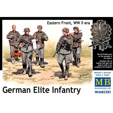 German Elite Infantry Eastern Front WWII  -  Master Box (1/35)