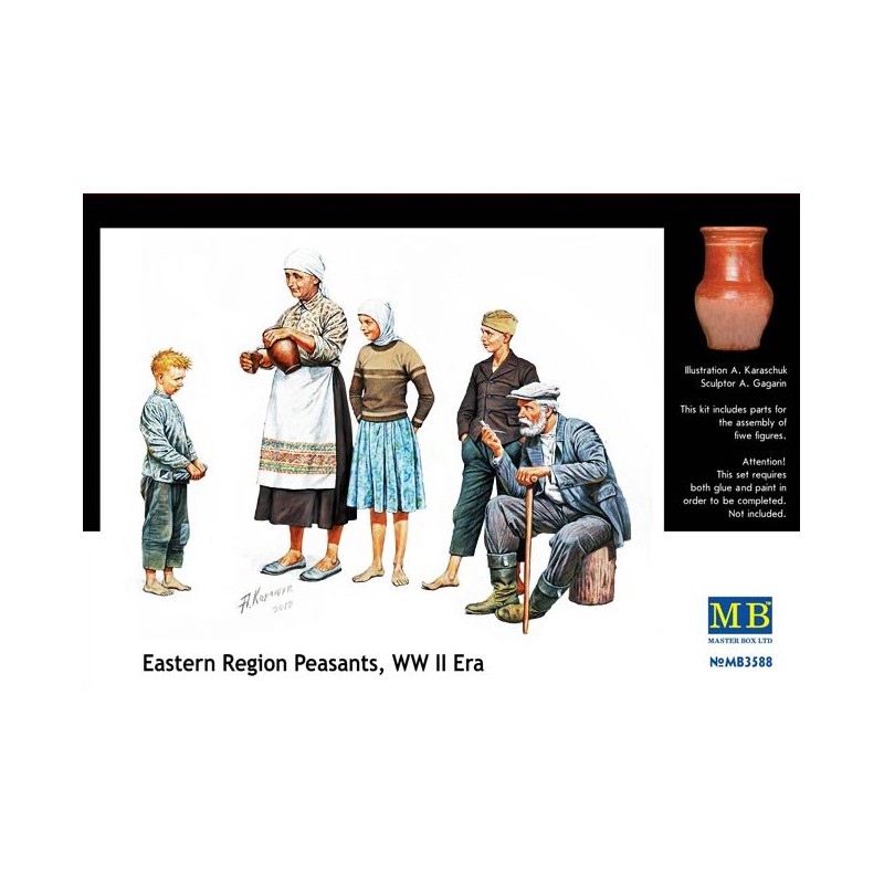 Eastern Region Peasant WWII  -  Master Box (1/35)