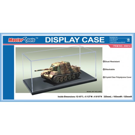 Display Case / Vitrine 325 x 165 x 125mm  -  Master Tools