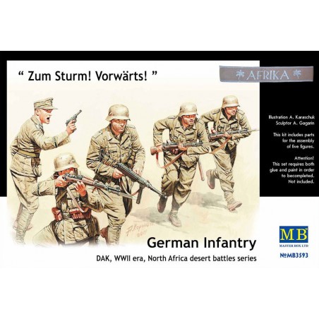 German Infantry DAK North Africa WWII  -  Master Box (1/35)