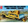 Construction Bulldozer and Lowboy Trailer  -  AMT (1/25)
