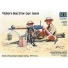 Vickers Machine Gun Team North Africa WWII  -  Master Box (1/35)