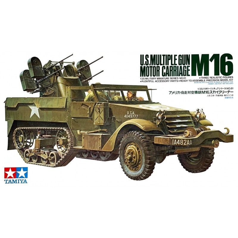 M16 Half-Track U.S. Multiple Gun Motor Carriage  -  Tamiya (1/35)